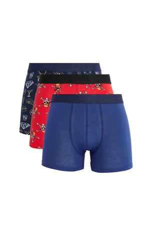 Erkek 10'lu Likralı Pamuklu Esnek Kumaş Premium Seri Boxer