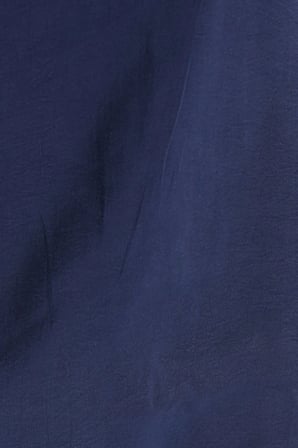 Kadın Standart Fit Normal Kesim Likralı Bisiklet Yaka Bluz Geniş Paça Lacivert Pantolon Takım