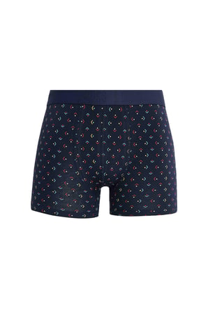 Erkek 6'lı Pamuklu Likralı Esnek Kumaş Premium Seri Boxer