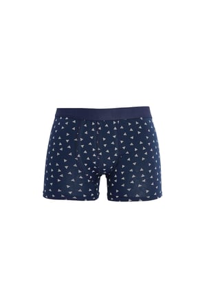 Erkek 6'lı Pamuklu Likralı Esnek Kumaş Premium Seri Boxer