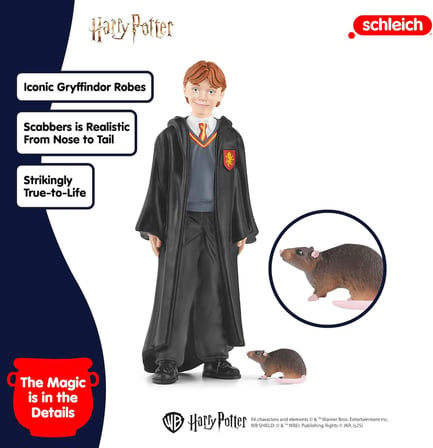 Schleich Ron Weasley ve Scabbers
