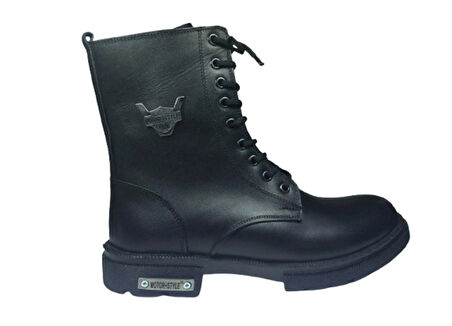 2007 OrtopedikAL HRL1230 Klt Erkek Bot % 100 Deri Bağcık +Fermuarlı