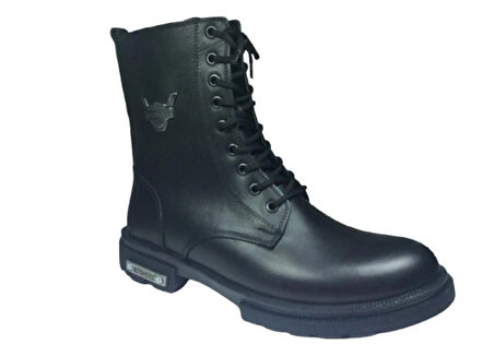 2007 OrtopedikAL HRL1230 Klt Erkek Bot % 100 Deri Bağcık +Fermuarlı