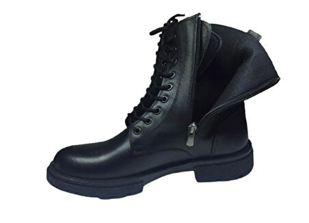 2007 OrtopedikAL HRL1230 Klt Erkek Bot % 100 Deri Bağcık +Fermuarlı