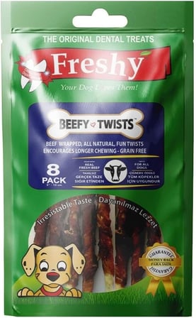 Beefy Twists - Dana Biftek Sarılı Burgu Çubuk