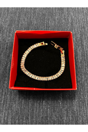 SU YOLU GOLD RENK ÇELİK BİLEKLİK