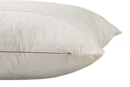 Asdiva Buldan Dokuma Bohem Tasarım%100 Pamuklu 45X45Cm Kırlent Kılıfı Krem Krem