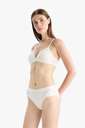 DeFacto Ribana 3'lü Brief Külot-Fall in Love E4926AX25SPPN681