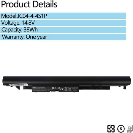 JC04 Pil 919701-850 919700-850 HP 15-BS015DX 15-BS015DX 15-BS000 15-BS000 15-BS070WM için HP Pavilion 250 G6 JC03 919682-831 919681-221 919682-221 919682-421 için yedek