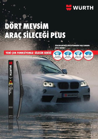 Würth Muz Silecek Takımı Volkswagen ID.7 2023-2026 ile uyumlu