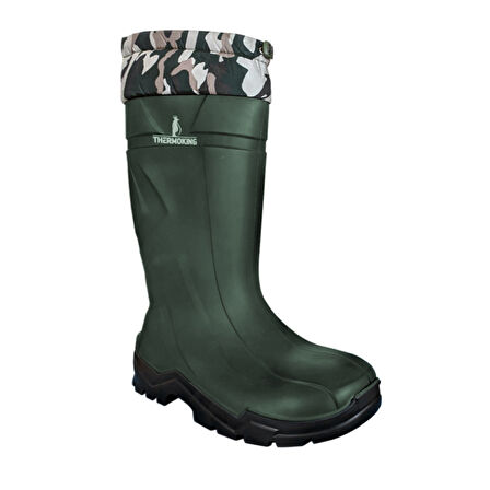 Thermoking PU Konçlu Haki Çizme 45
