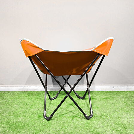 Argeus Butterfly Katlanabilir Kamp Sandalyesi Turuncu