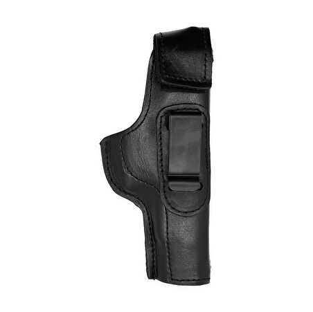 Savage Cırtlı Maşalı Napa Deri Tabanca Kılıfı Glock 43