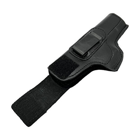 Savage Cırtlı Maşalı Napa Deri Tabanca Kılıfı Glock 43