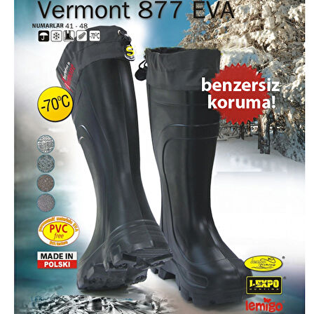 Lemigo Wermont -70° EVA Çizme (877) 44