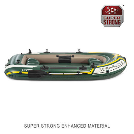 Şişme Bot Seti - Intex - Seahawk 3 - 295cm - 3 Kişilik (68380)