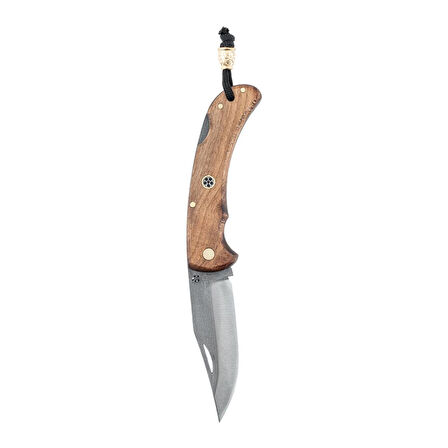 Katlanır Cep Çakısı - Ahşap Saplı - İpli - Savex - 3279