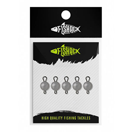 Mafsallı Kurşun - Hareketli İğne Kurşunu - Fishack - 7 Gram - 5'li Paket