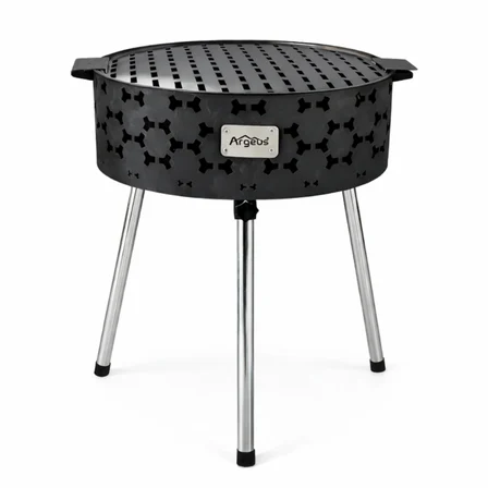 Taşınabilir Kömür Barbekü Mangal  - Büyük - 44cm*13cm*67cm