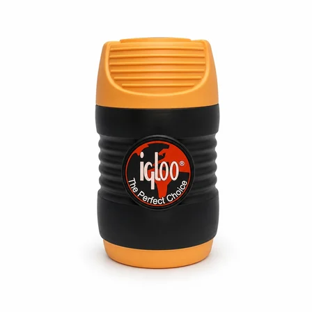 Cam Yemek Termosu - Isı Yalıtımlı - Igloo - 600 ml - Sarı/Siyah - 200385