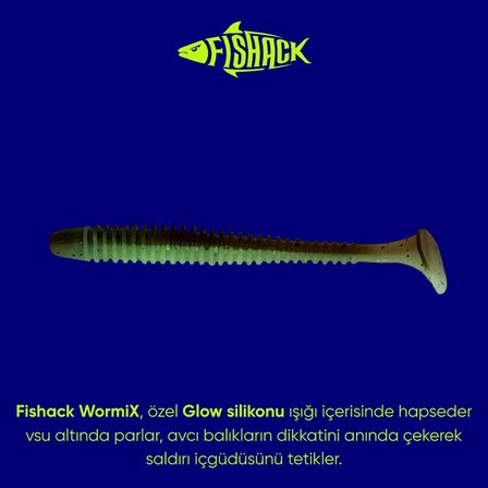 Silikon Kurt Yem - 4,2g 105mm - Turna/Levrek Silikonu - 10 Adet - Gri/Beyaz