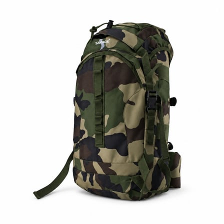 Su Geçirmez Outdoor Sırt Çantası - Dağcı Çantası - Savage Ventura 60LT- Kamuflaj