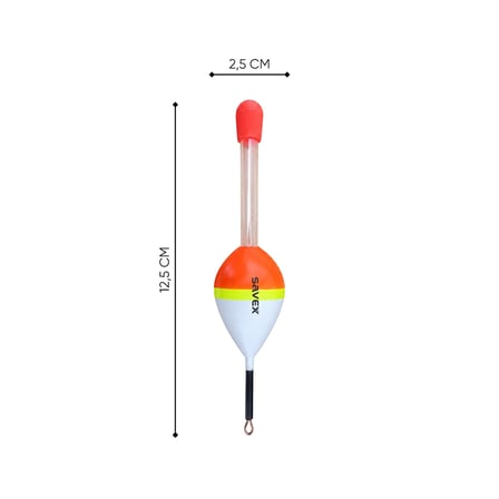 Işık Tüplü Olta Şamandırası - Savex - (6004-2) - 5 Adet - 4 gr