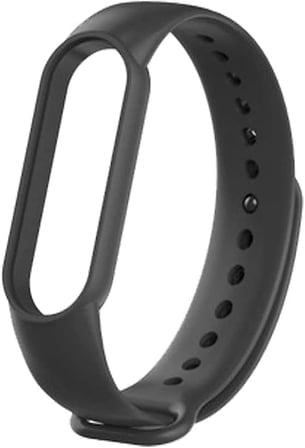 Xiaomi Mi Band ile uyumlu 3/4/ 5/6 ile uyumlu Saat Kayışı Xiaomi Mi Band 3 4 5 6 İle Uyumlu Kaliteli Termoplastik Kordon Siyah