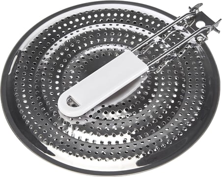 Yangın Difüzörü Sac Metal, Paslanmaz Çelik, Gümüş, Standart