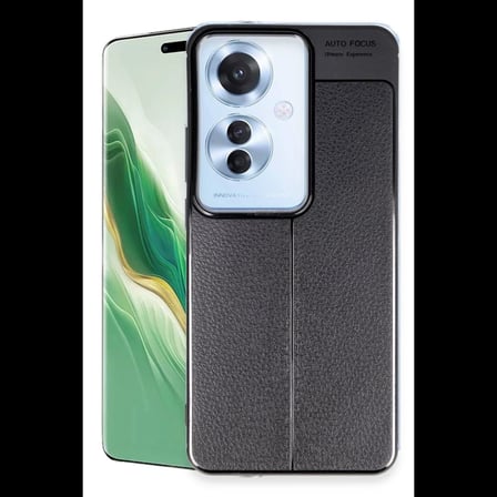 Oppo Reno 11F Kılıf Auto Focus Kapak - Siyah