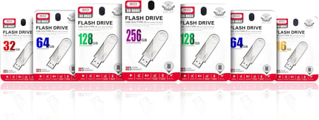DK03 Type-C OTG USB Bellek, Yüksek Hızlı Okuma/Yazma, USB 3.0 ve Type-C, Metal Alaşım, Döner Tasarım, Anti-X-ray, Anti Manyetik, Sıcaklığa Dayanıklı, Gümüş (64, GB)