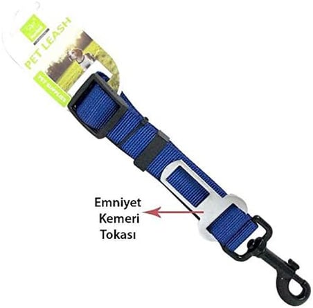 Emniyet Kemerine Takılan Uzatma Köpek Tasması
