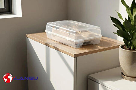 20 ADET ŞEFFAF KADIN AYAKKABI SAKLAMA KUTUSU- HAVA KANALLI- AYAKKABI DÜZENLEYİCİ