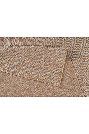 Srz-0503 Jüt Tabanlı Hasır Dokuma Örme Bohem Antialerjik Halı Kilim Balık Sırtı