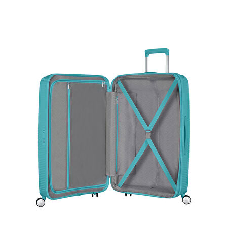 American Tourister Soundbox - 77 cm Büyük Sert Valiz