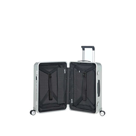 Samsonite Lite-Box - Alu Spinner 4 Tekerlekli 55cm