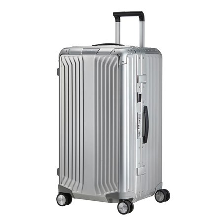 Samsonite Lite Box Alu - Gümüş 74/27 Dikey Büyük Boy Valiz