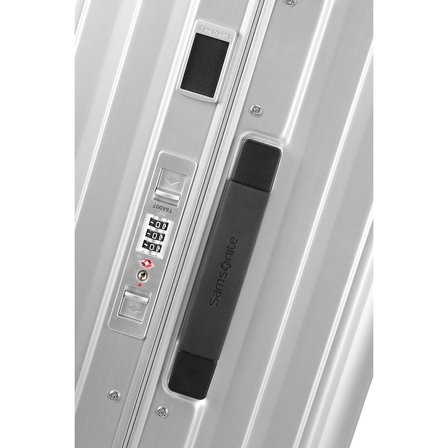 Samsonite Lite Box Alu - Gümüş 74/27 Dikey Büyük Boy Valiz