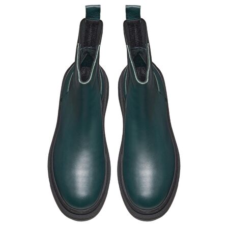 Desa Ninny Haki Kadın Deri Chelsea Bot