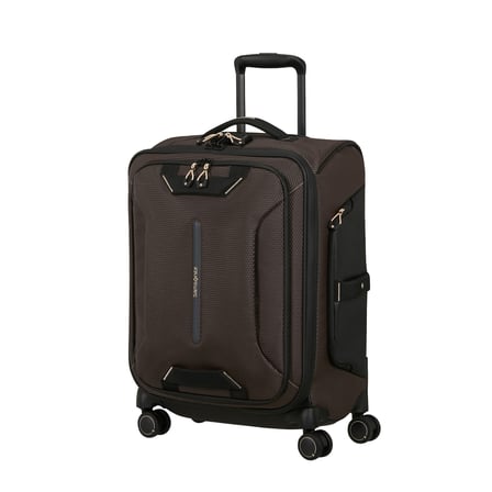 Samsonite Ecodiver Spinner Kahve - 55/20 Kabin Boy Valiz