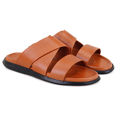 Evelin Taba Erkek Deri Terlik