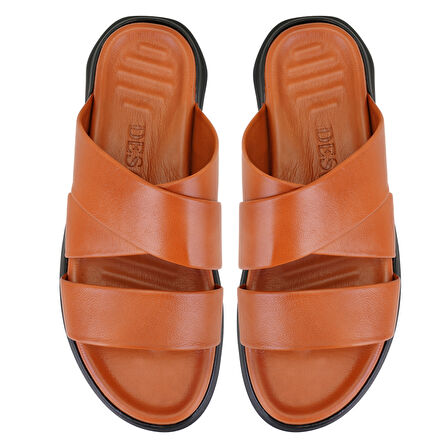 Evelin Taba Erkek Deri Terlik