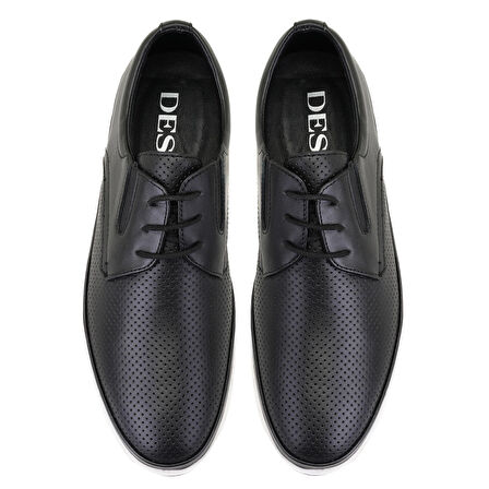 Celia Siyah Erkek Günlük Deri Ayakkabı