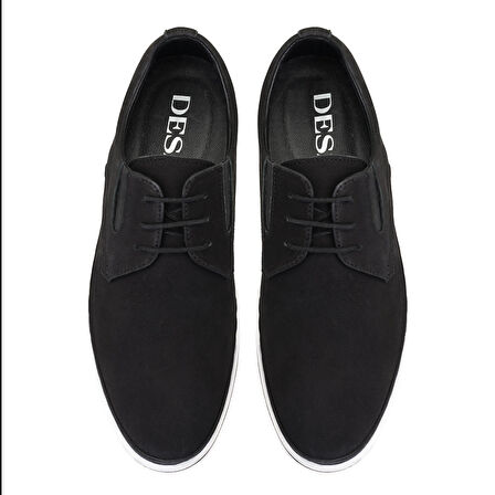 Celia Siyah Erkek Günlük Deri Ayakkabı