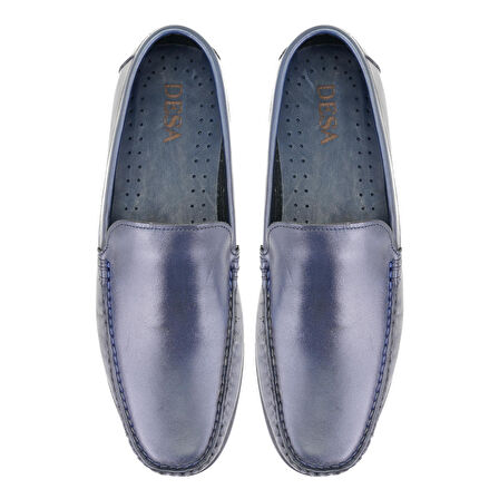 Ciara Lacivert Erkek Deri Loafer