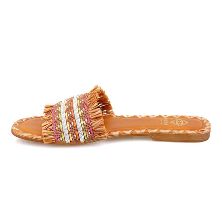 Fiona Kahve Kadın Terlik