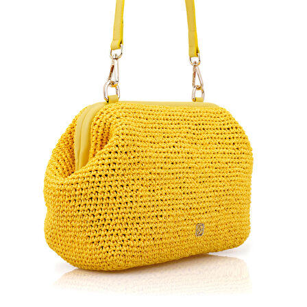 Yourbag Sarı Kadın El Çantası
