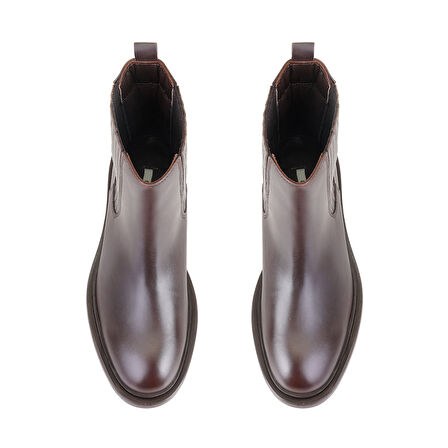 Luana Kahve Kadın Deri Bot