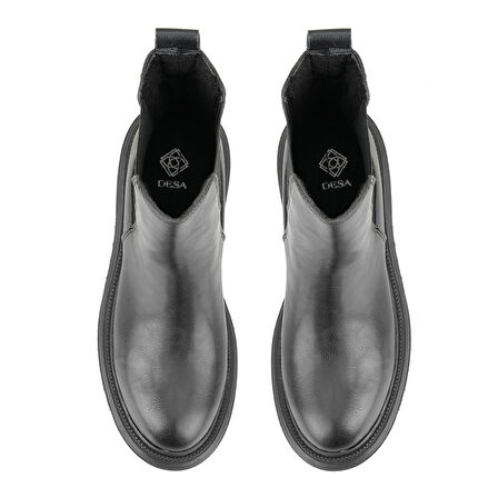 Kadın Siyah Lastikli Chelsea Bot