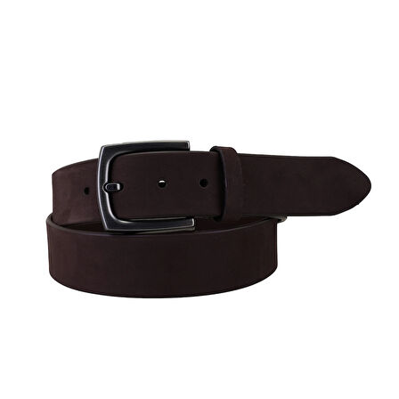 Tulip Kahve Erkek Deri Spor Kemer